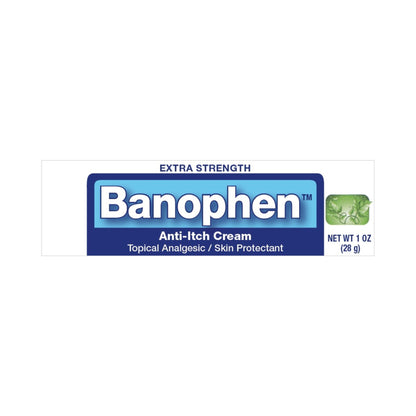 Banophen™ Diphenhydramine HCl / Zinc Acetate Itch Relief, tube