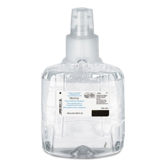 Provon® Clear and Mild Foam Handwash, Dispenser Refill Bottle, Unscented