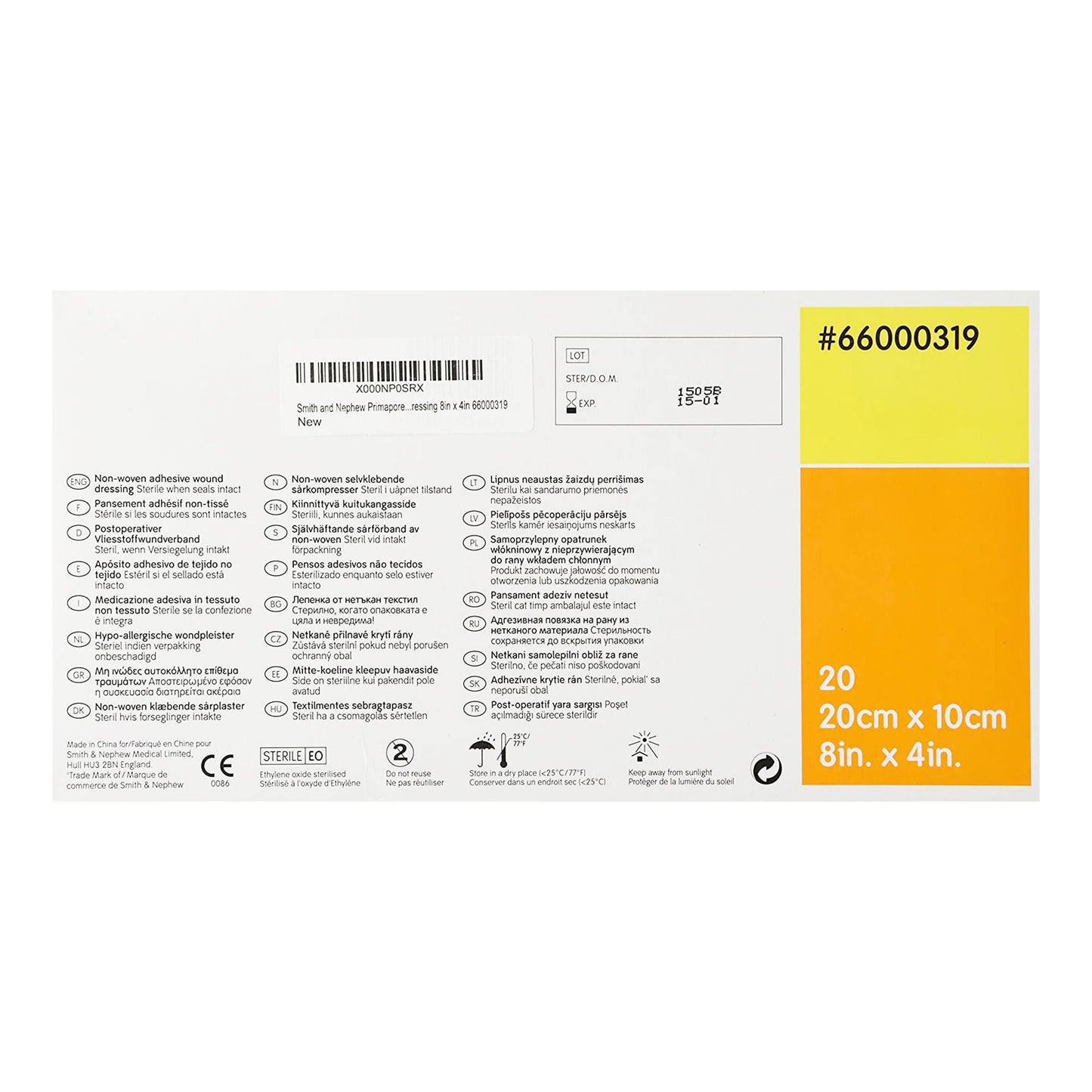 Primapore Adhesive Dressing