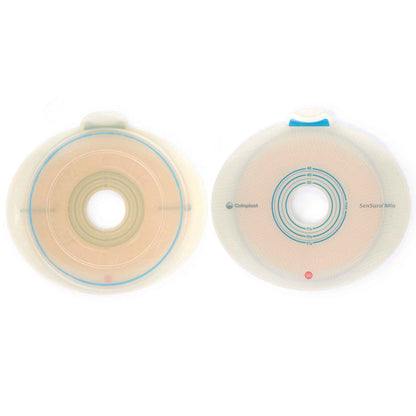 SenSura® Mio Flex Ostomy Barrier, Stoma Opening, Red Color Match