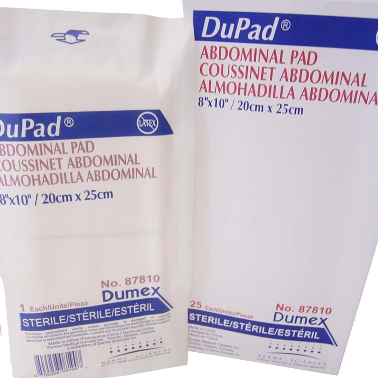 DuPad® Sterile Abdominal Pad, 1-Ply