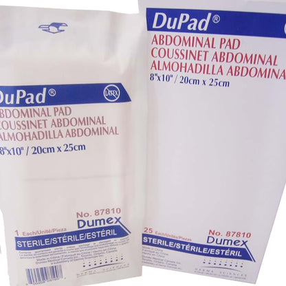 DuPad® Sterile Abdominal Pad, 1-Ply