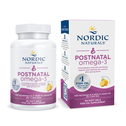 Nordic Naturals® Postnatal Omega-3 DHA / EPA Dietary Supplement