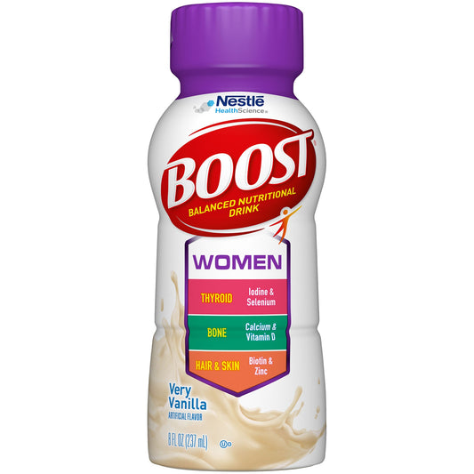 Boost® Women Vanilla Balanced Nutritional Drink, Bottle