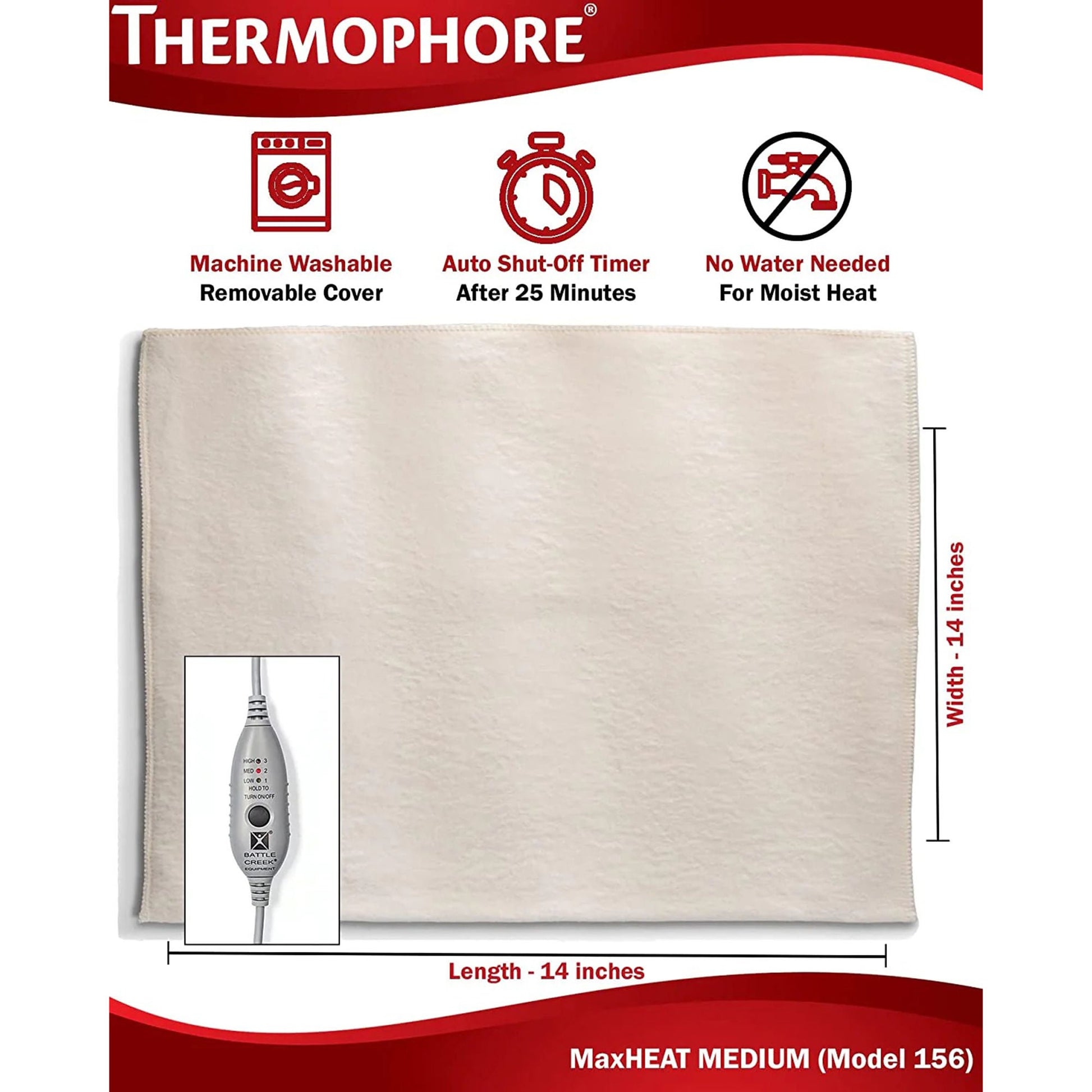 Thermophore® MaxHEAT™ Moist Heating Pad