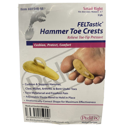 Pedifix® Right Pull-On Hammer Toe Crest for Right Foot