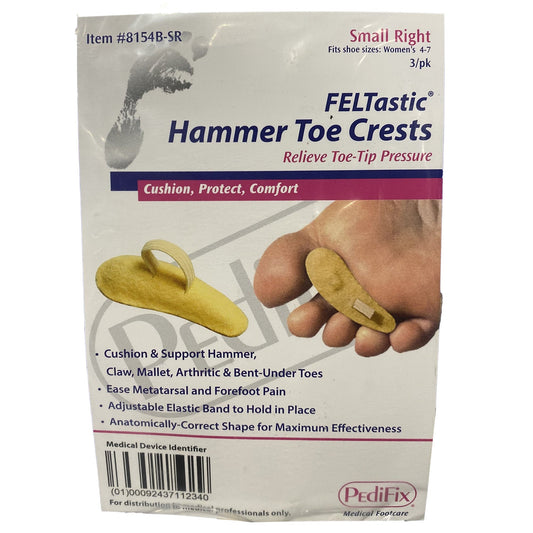 Pedifix® Right Pull-On Hammer Toe Crest for Right Foot