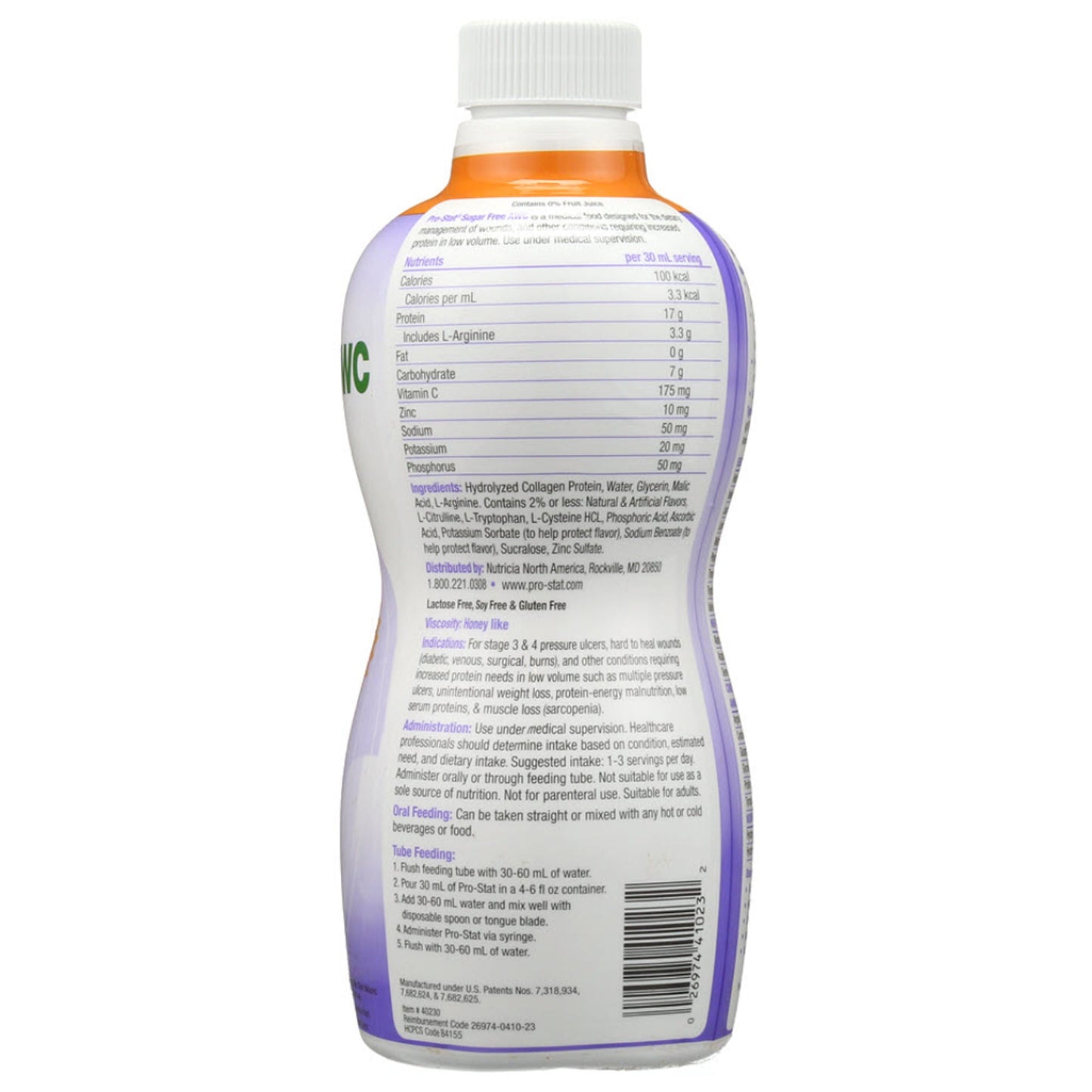 Pro-Stat® Sugar Free AWC Citrus Splash Complete Liquid Protein, Bottle