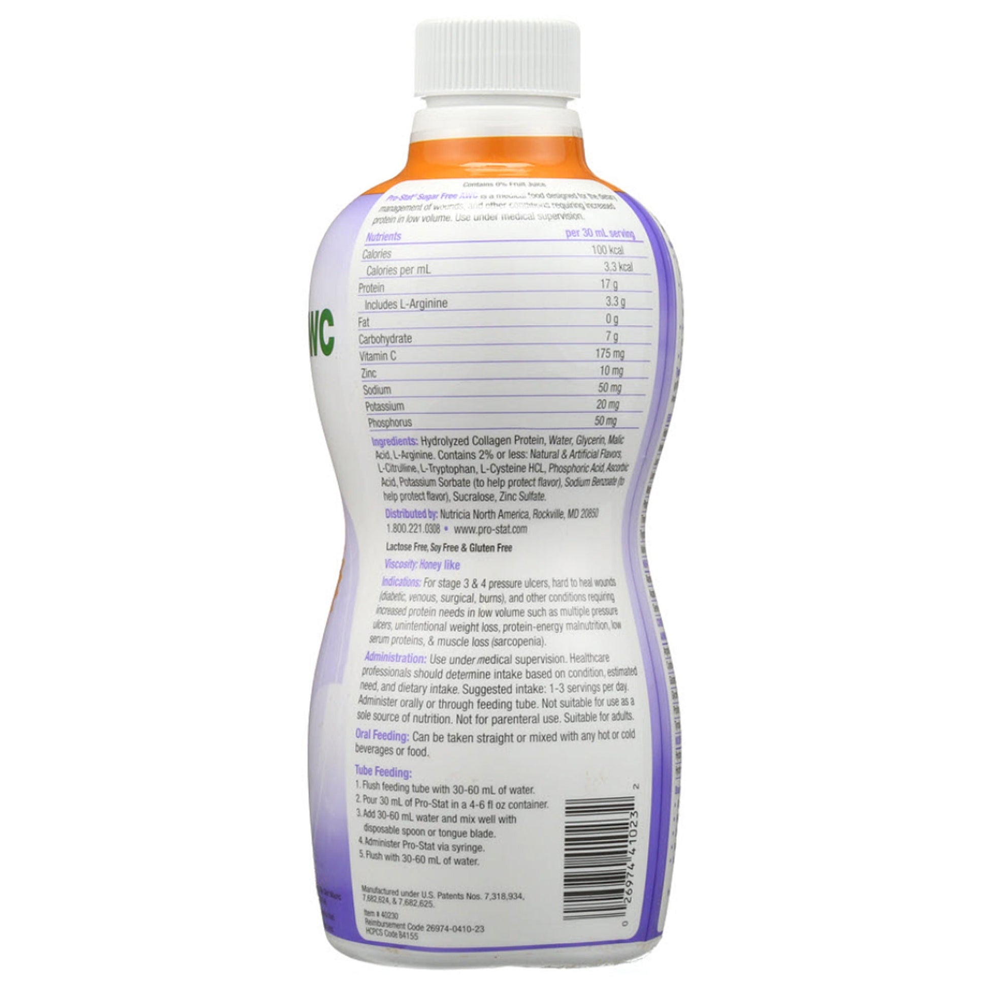 Pro-Stat® Sugar Free AWC Citrus Splash Complete Liquid Protein, Bottle