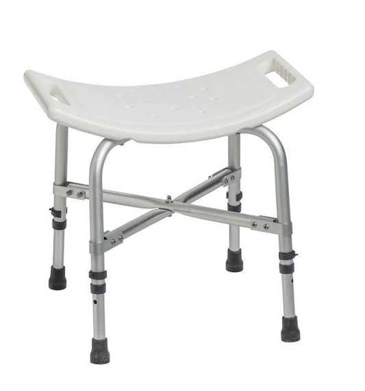 drive Bath Bench Without Arms Aluminum Frame Without Backrest 20 Inch Seat Width 500 lbs. Weight Capacity