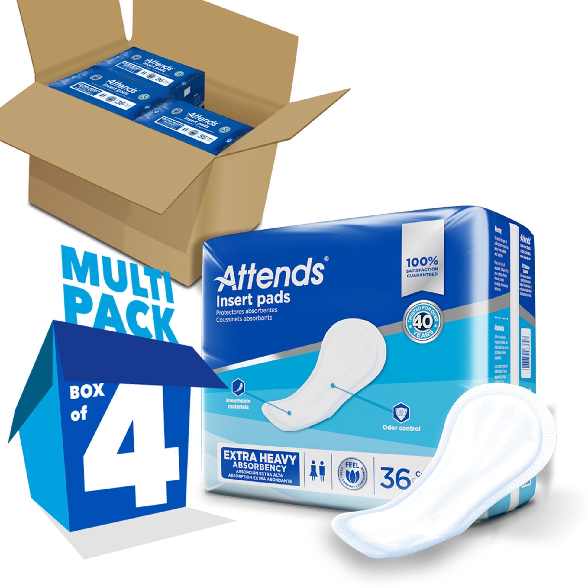Attends® Insert Pad Incontinence Liner