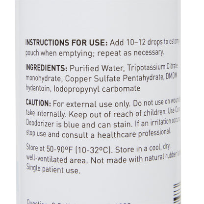 McKesson Ostomy Appliance Deodorant, 8-ounce squeeze bottle