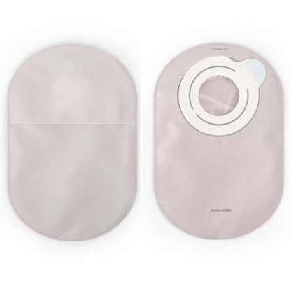 SenSura® Mio Flex 2-Piece Closed End Opaque Ostomy Pouch, Green Match