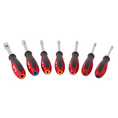 Milwaukee 7pc Metric HollowCore Magnetic Nut Driver Set 48-22-2565