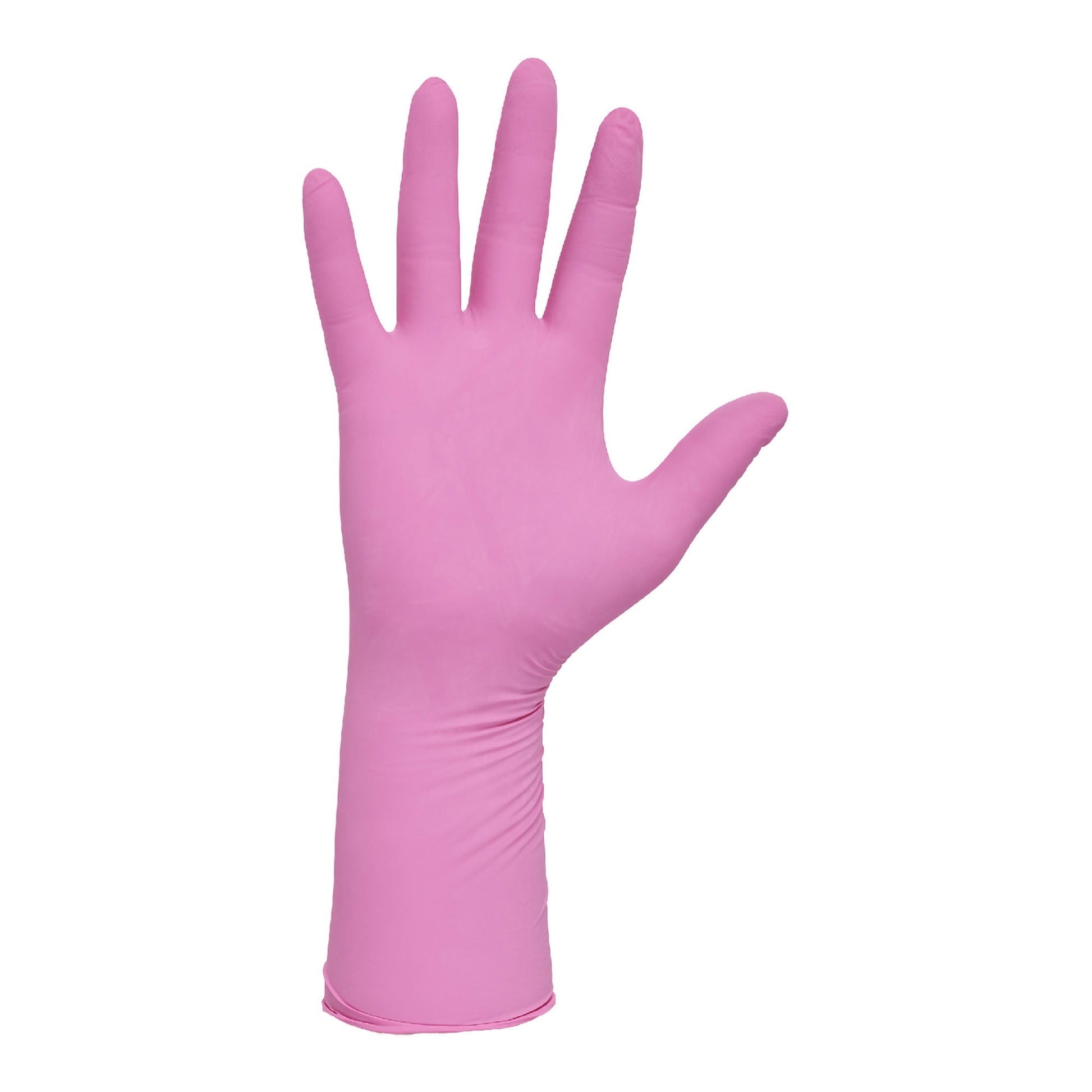 PINK UNDERGUARD Nitrile Exam Gloves, Pink - view 2