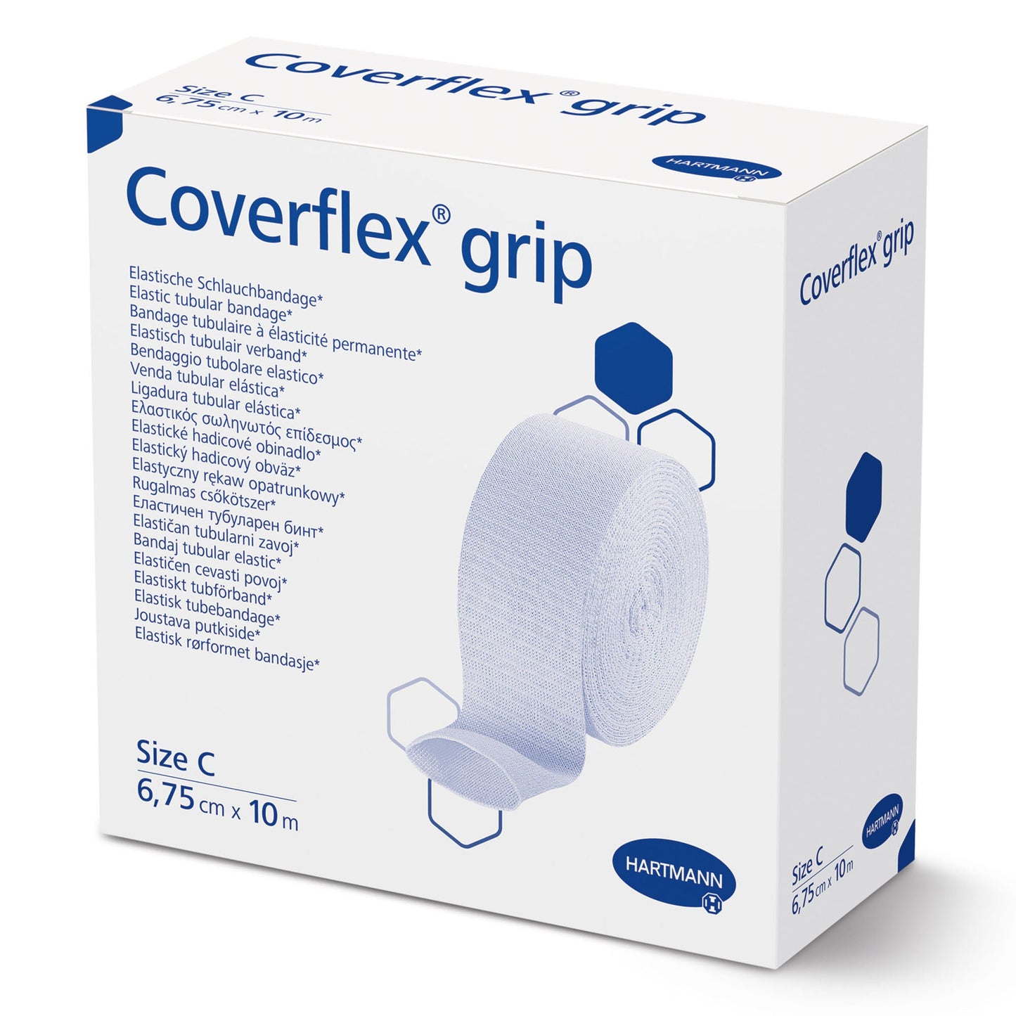 Coverflex® grip Pull-On Elastic Tubular Support Bandage, 2.7" x , Size C