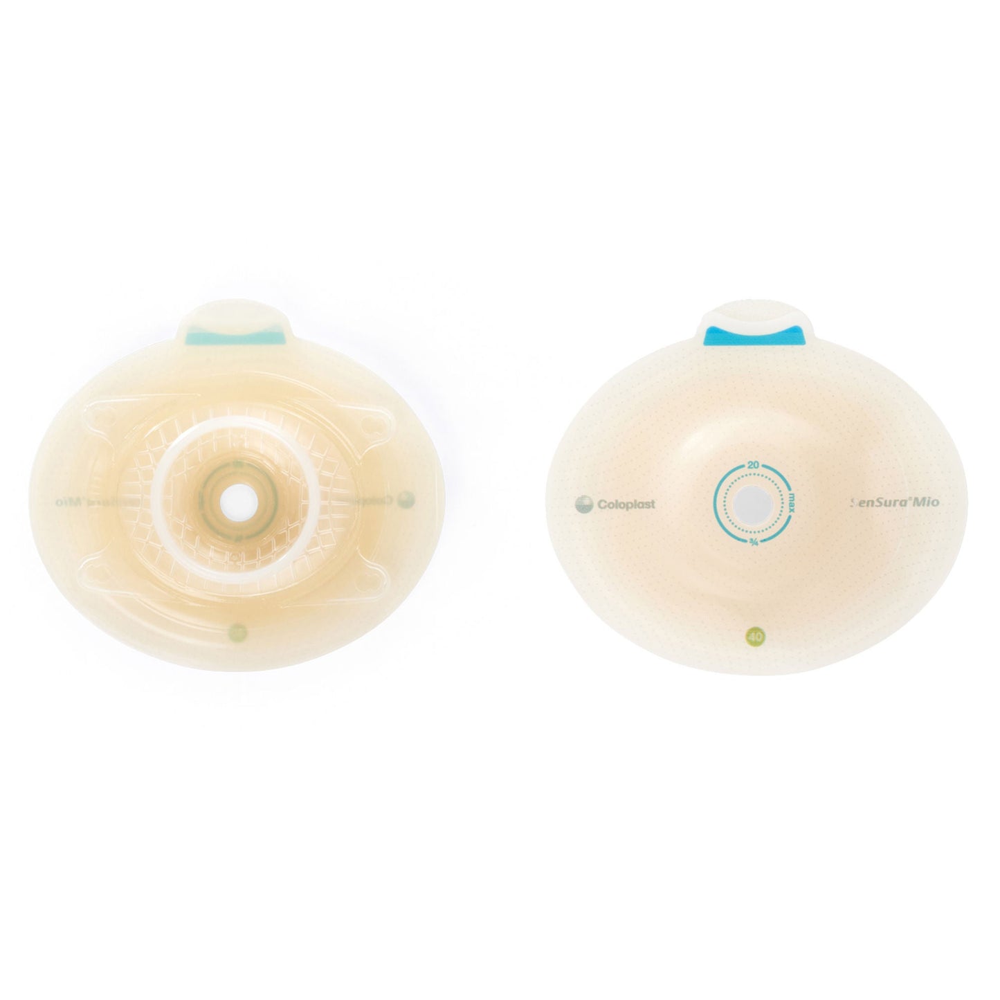 SenSura® Mio Click Convex Deep Ostomy Barrier, Trim to fit Stomas