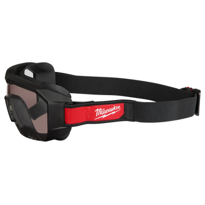 Milwaukee Vented Low-Profile Goggles - Tinted Dual Coat Lens 48-73-2061