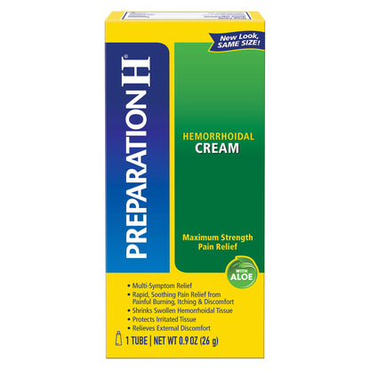 Preparation H® Hemorrhoidal Cream with Aloe, Tube