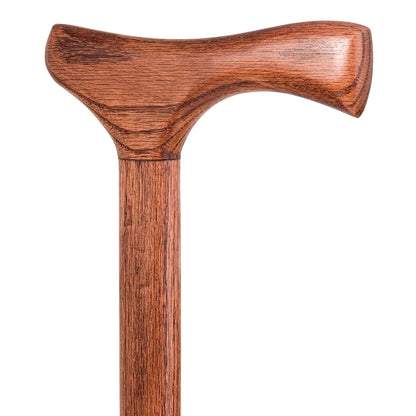 Brazos™ Twisted Assorted Hardwoods Cane with T-Handle, 34-Inch Height