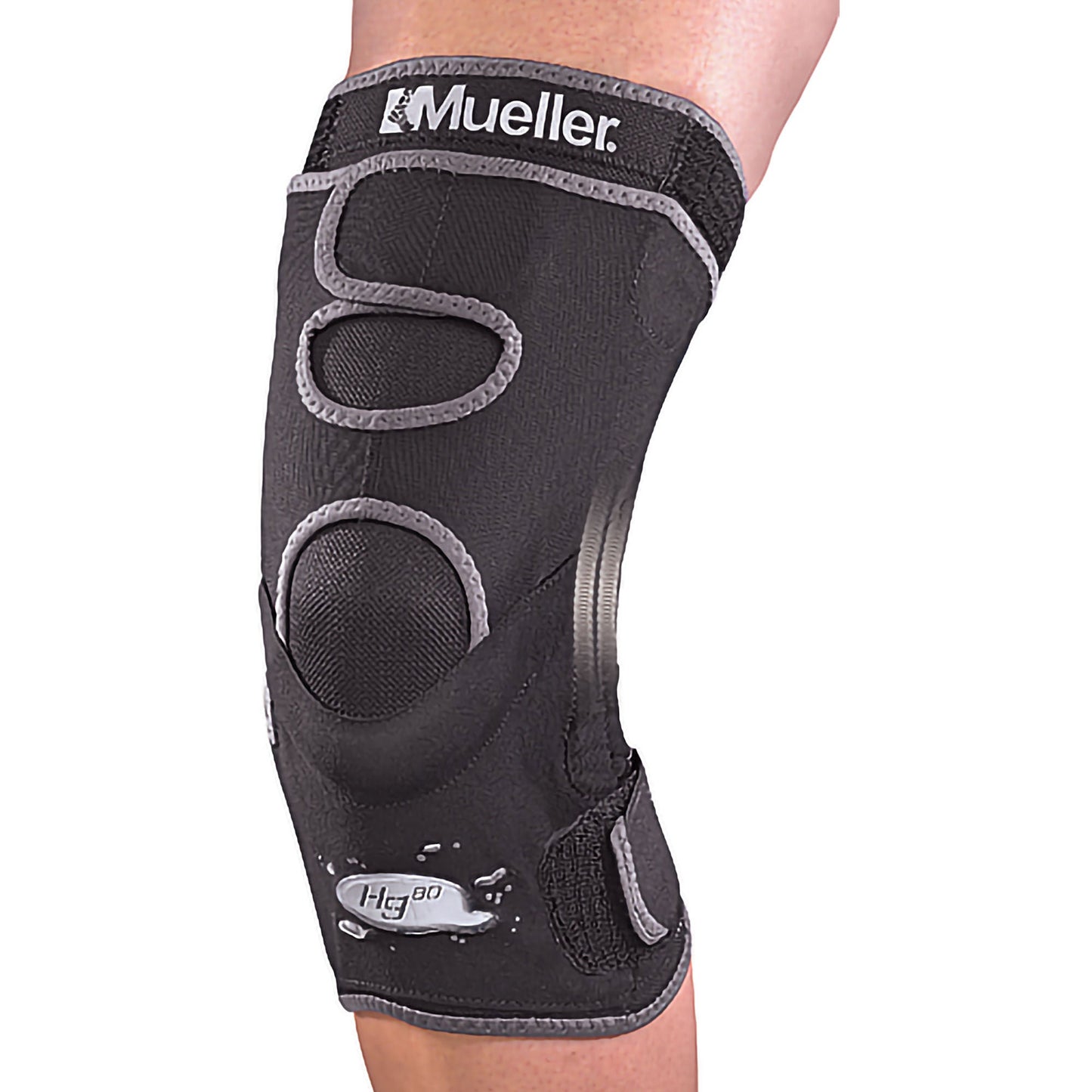 Hg80 Knee Brace Pull-On / Hook and Loop Strap 14 to 16 Inch Knee Circumference Left or Right Knee