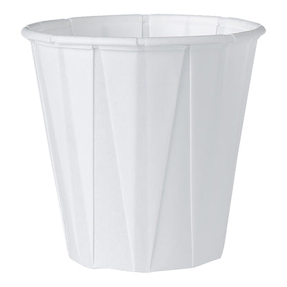 Solo Paper Soufflé Cup, White, capacity