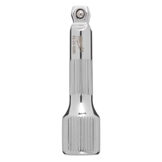 Milwaukee 1/4" Drive 2" Wobble Extension 43-24-9200 | 1/4 in Drive, Chrome Vanadium Steel