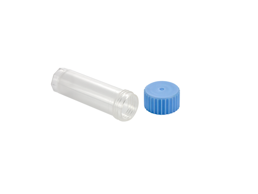 Caplugs® Evergreen 240-3007-L60 — 7.0 mL Transport Vials with Lavender Caps, Non-Sterile, PP, Natural, 1000/Bag Un