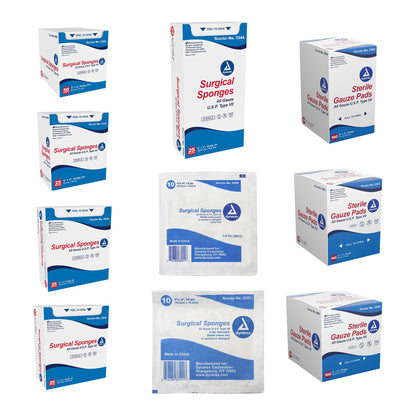 dynarex® Sterile Gauze Sponge, Eight-Ply