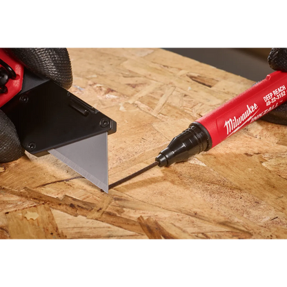 Milwaukee INKZALL 2IN1 Deep Reach Ultra Fine Point Black Jobsite Marker 48-22-3152