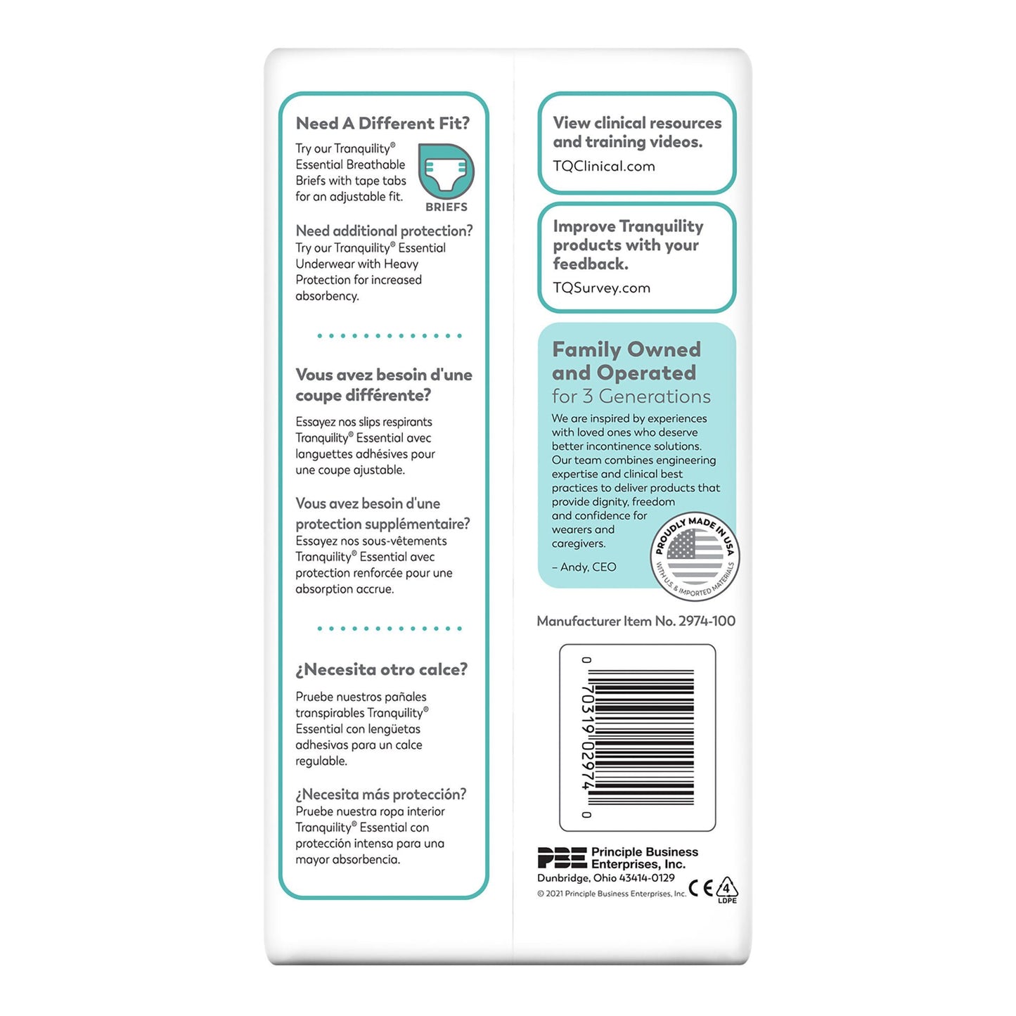 ComfortCare™ Absorbent Underwear