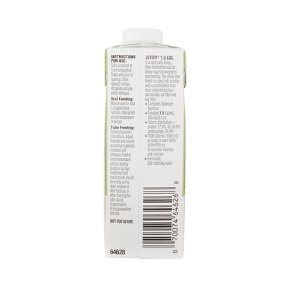 Jevity® 1.5 Cal Complete, Balanced Nutrition with Fiber, carton
