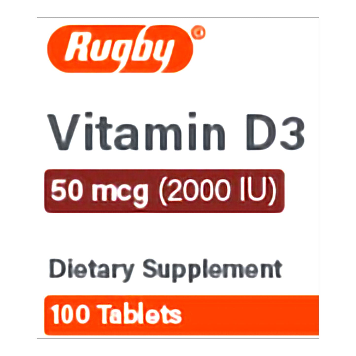 Vitamin Supplement Vitamin D3 50 mcg Strength Tablet