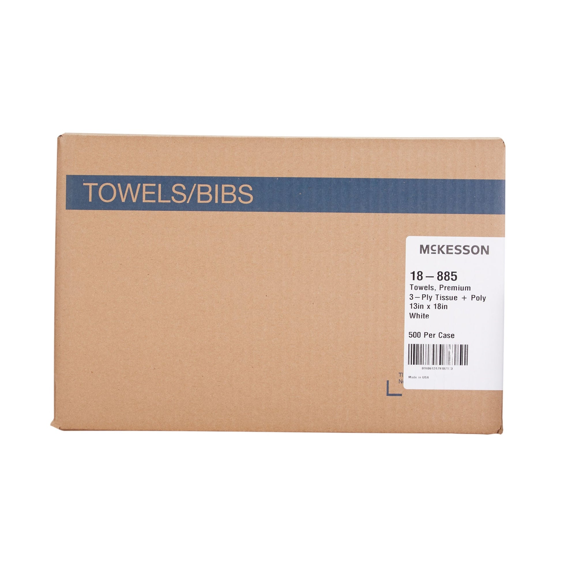 McKesson Nonsterile White Procedure Towel