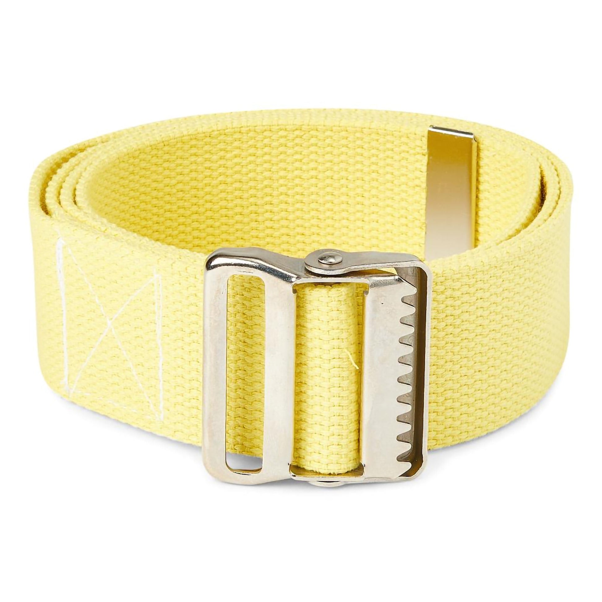 Gait Belt 60 Inch Length Yellow Cotton
