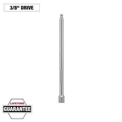 Milwaukee 3/8" Drive 10" Wobble Extension 43-24-9206 | 3/8 in Drive, Chrome Vanadium Steel