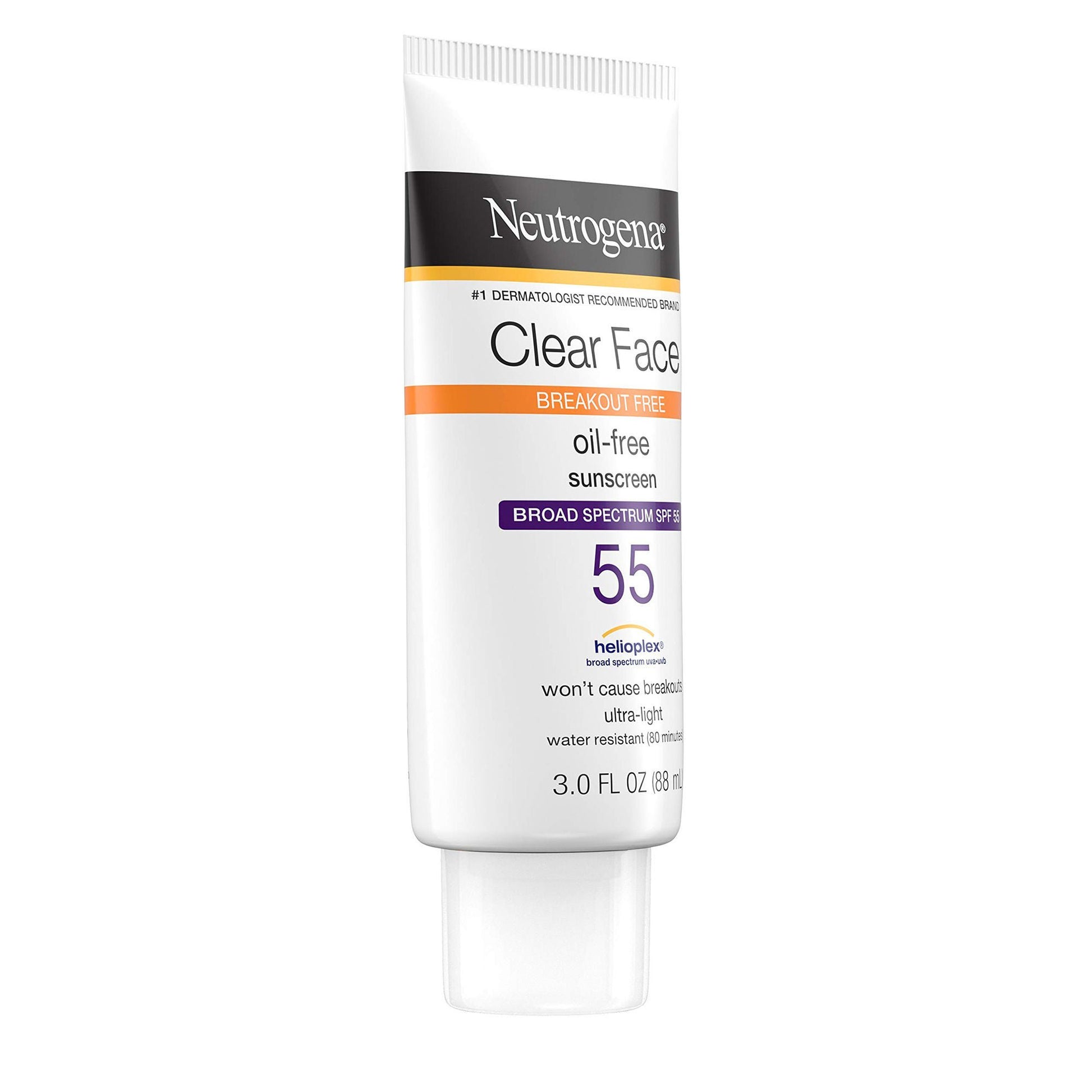 Neutrogena® Clear Face Oil-Free Sunscreen, SPF 50