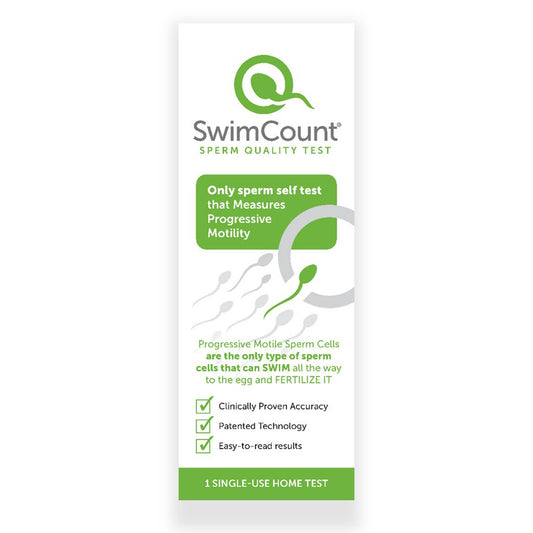 SwimCount® Sperm Quality Test, One Single-Use Home Test