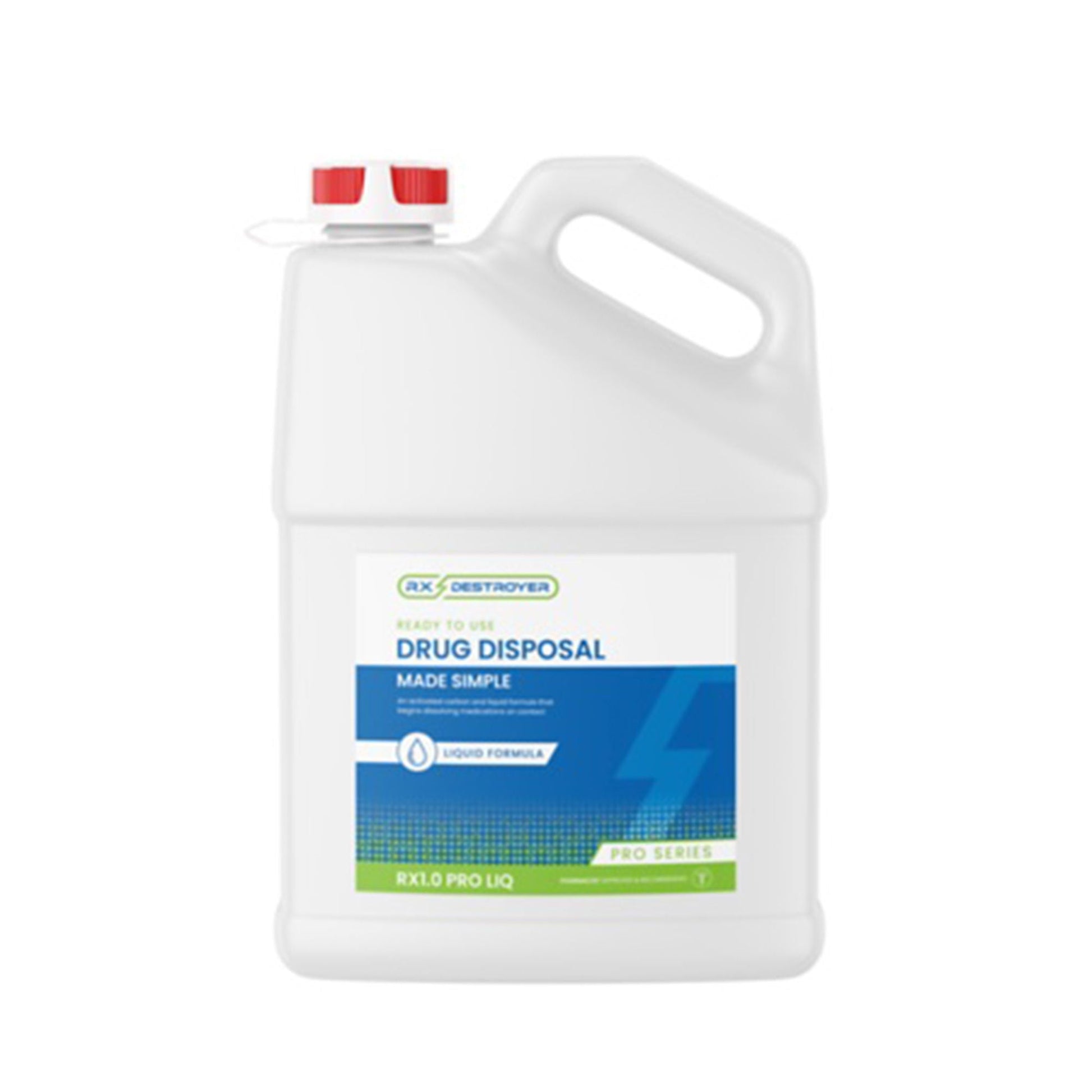 Rx Destroyer Liquid PRO Series Drug Disposal System for Liquid Medication Only 11 lbs. Carton Weight