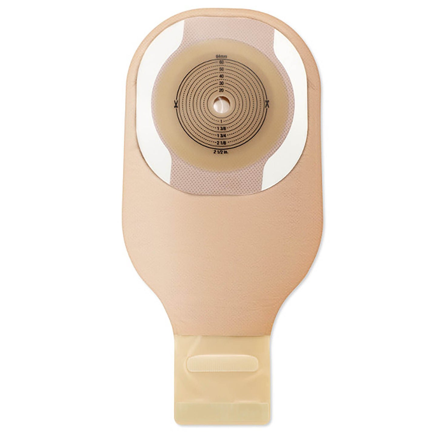 Premier™ 8901 One-Piece Beige Ostomy Pouch, Cut to Fit Stomas up to