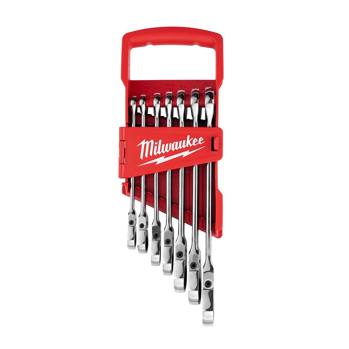 Milwaukee 7pc SAE Flex Head Combination Wrenches 48-22-9429