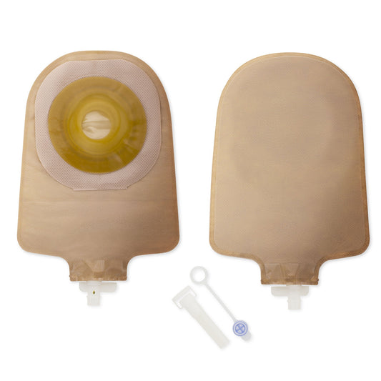 Premier™ One-Piece Beige Urostomy Pouch, Pre-cut to Fit Stomas