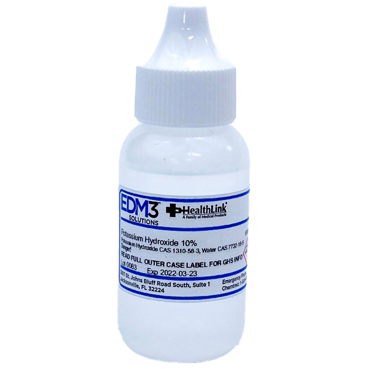 EDM 3 Potassium Hydroxide, Squeeze Bottle