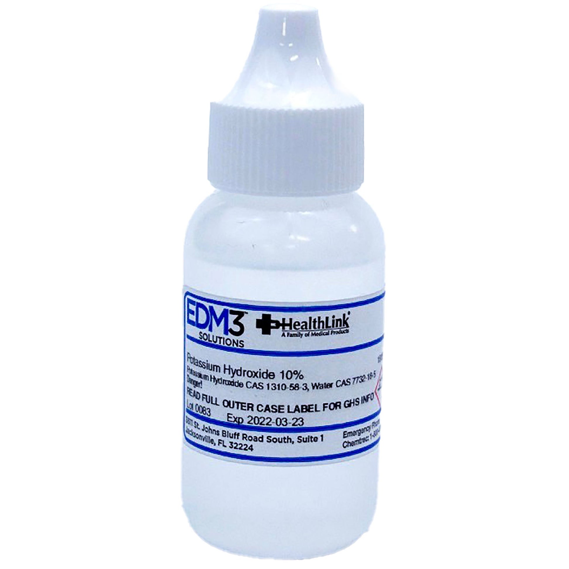EDM 3 Potassium Hydroxide, Squeeze Bottle