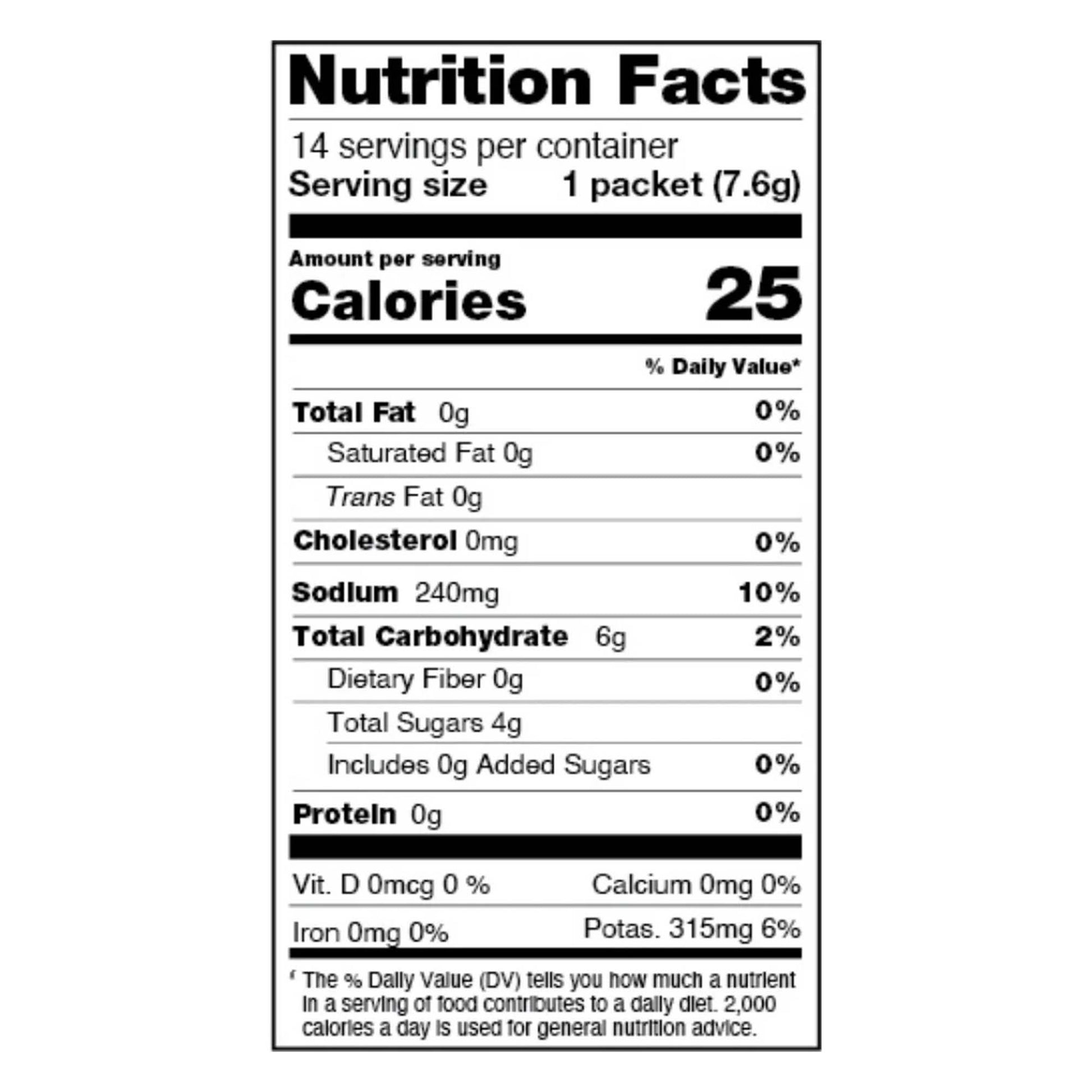 Cure Electrolyte Drink Mix, Strawberry Kiwi, 7.7-gram Packets