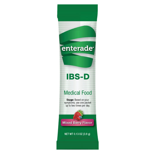 enterade® IBS-D Dietary Support Medical Food, Mixed Berry, Single Serve Packets