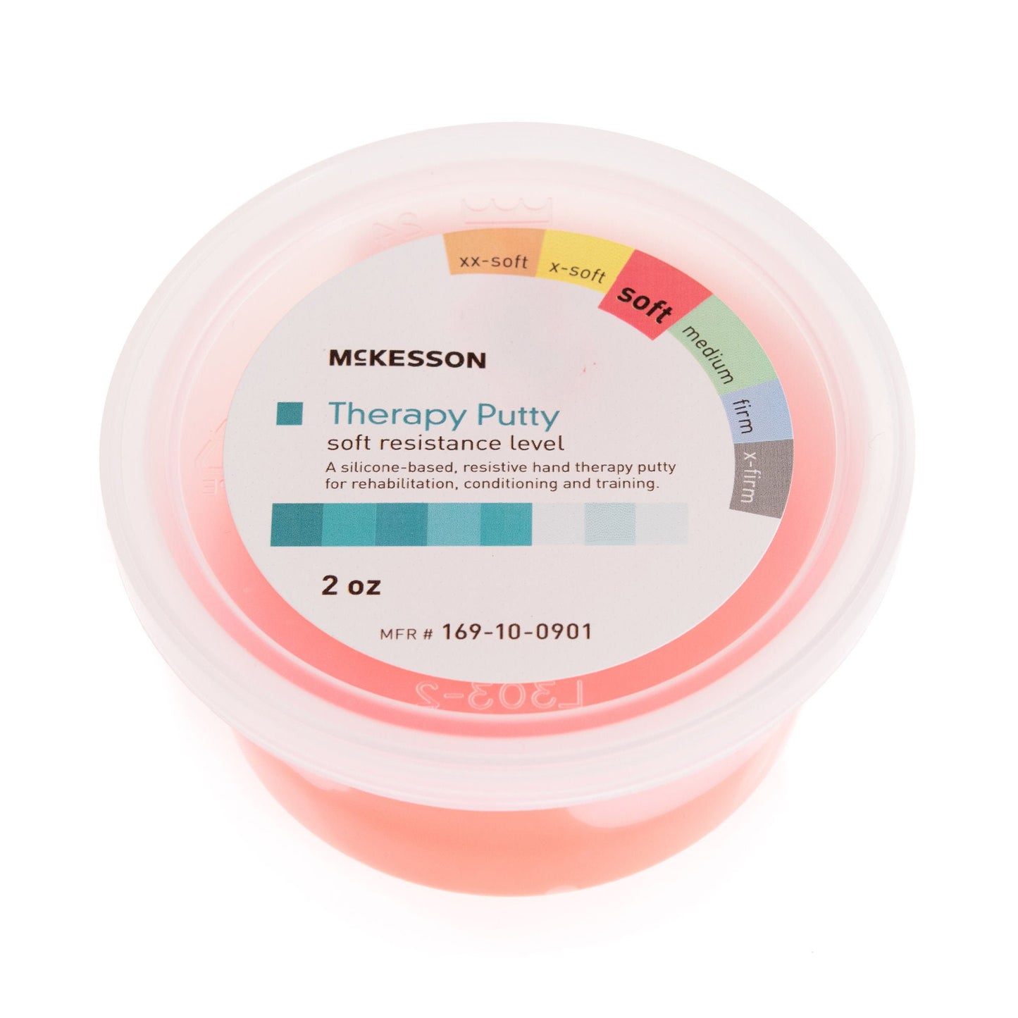 McKesson Therapy Putty, Red, Soft, Container