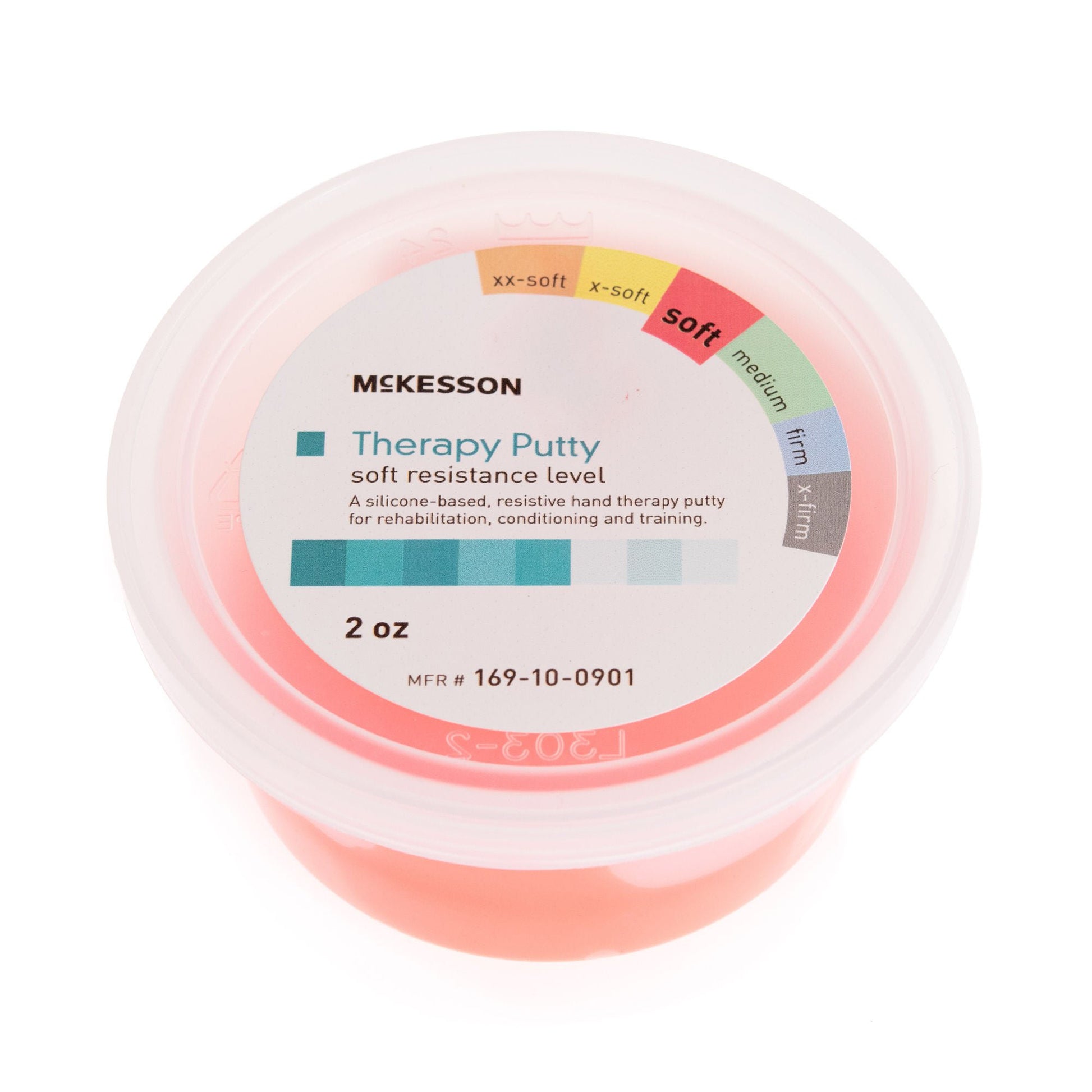 McKesson Therapy Putty, Red, Soft, Container