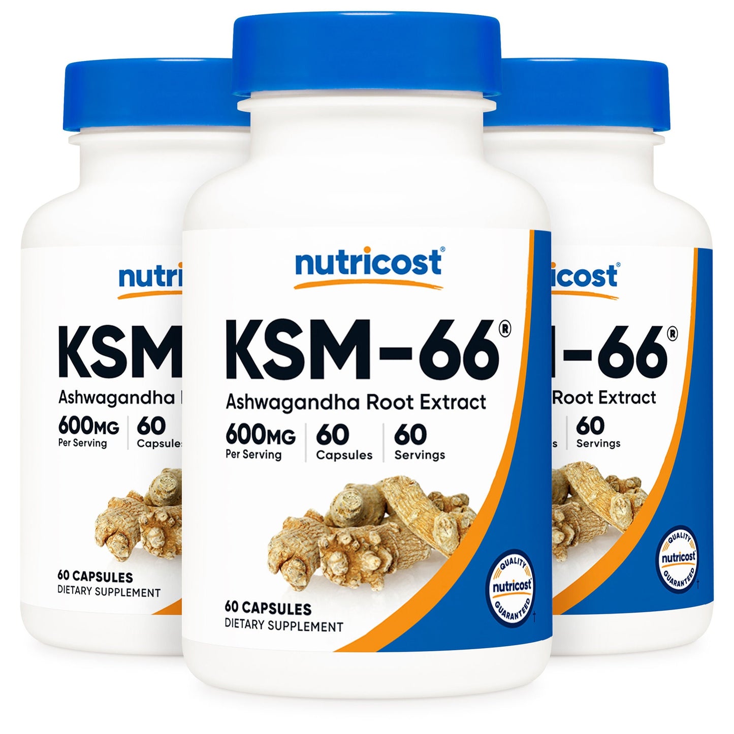 nutricost® KSM-66® Ashwagandha Root Extract and Black Pepper Extract