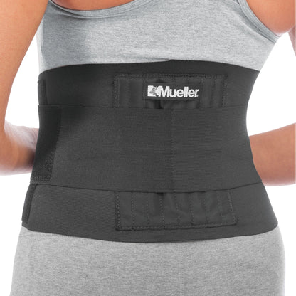 Mueller® Back Brace, Lumbar Support, 28 – 50 Inch Waist, Hook and Loop Closure